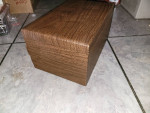 Vintage 1960's Retro Jewelry Box (Brown)