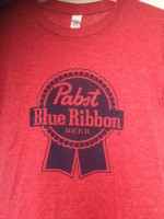 PABST BLUE RIBBON WOMENS RED T SHIRT NEW