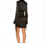 BARDOT BLACK BUTTON FRONT DRESS XS / Small