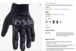 Fox Bomber Gloves XL