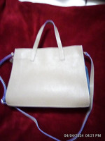 Italian leather and suede handbag /purse