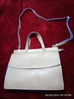 Italian leather and suede handbag /purse