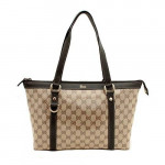 Authentic GUCCI Bag p Abbey beige brown
