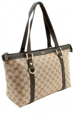 Authentic GUCCI Bag p Abbey beige brown