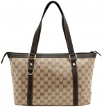 Authentic GUCCI Bag p Abbey beige brown