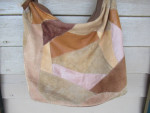 FREE DELIVERY! Leather/Suede Patchwork Handbag Shoulder Boho Bag