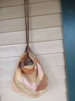 FREE DELIVERY! Leather/Suede Patchwork Handbag Shoulder Boho Bag