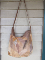 FREE DELIVERY! Leather/Suede Patchwork Handbag Shoulder Boho Bag