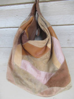 FREE DELIVERY! Leather/Suede Patchwork Handbag Shoulder Boho Bag