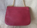 MICHAEL KORS Fulton MK Flap Shoulder Bag Small Crossbody Rose Leather