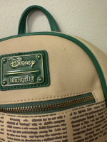 Loungefly Lady and The Tramp Newspaper Disney backpack