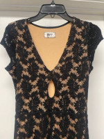 NIGHTCAP BLACK LACE MAXI DRESS NEVER WORN