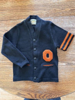 CHILDREN's Vintage 50's Wool Cardigan