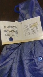 NWT XL 2 piece,  blue, sleeveless silk exchange noile outfit