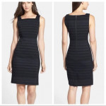NWT EILEEN FISHER KNIT PONTE DRESS w BACK ZIPPER Sz 12 NEW w TAGS