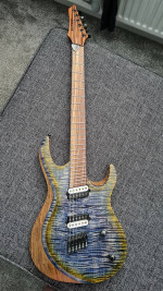 Kiesel Aries 6 Venomburst Multiscale Guitar