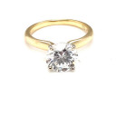 1.71ct Lab Grown Diamond Engagement Ring
