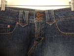 DENIM BLUE JEAN CUT OFF MINI SKIRT Sz 5