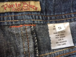 DENIM BLUE JEAN CUT OFF MINI SKIRT Sz 5