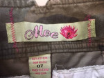 CAMO CUT OFF MINI SKIRT Sz 7