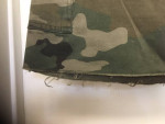 CAMO CUT OFF MINI SKIRT Sz 7