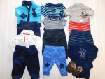 Baby Boy Clothes Lot NEWBORN Fall Winter Outfits