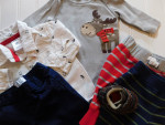 Baby Boy Clothes Lot NEWBORN Fall Winter Outfits