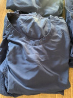 LOT OF 16 NAVY SCRUBS PANTS & TOPS 3XL, XL, MEDIUM