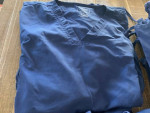 LOT OF 16 NAVY SCRUBS PANTS & TOPS 3XL, XL, MEDIUM