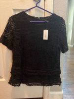 2 NEW Size Small Banana Republic Lace Tops
