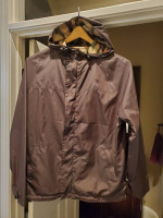 New Element Brand, Large, Reversible Rain Wind Jacket, Adj. Hood/Waist