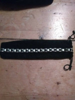 8 1/2inTitaniumDiamondSuperHorseBracelet