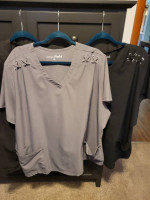 Plus size brand new and used scrubs