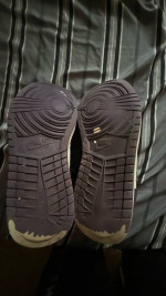 jordans black and purple