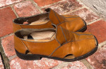 Italian hand made leather shoe/ sandal