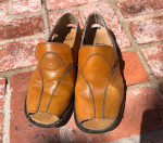 Italian hand made leather shoe/ sandal