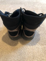 Off White Virgil Abloh 10.5 Metallic Hi Tops