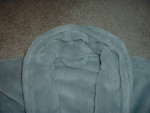 Gray Fleece Robe Bathrobe w/ Tie Closure One Size Unisex Brand New NIB
