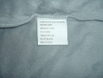 Gray Fleece Robe Bathrobe w/ Tie Closure One Size Unisex Brand New NIB