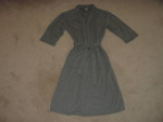 Gray Waffle Robe Lightweight Spa Bathrobe Size S/M Unisex New NIP