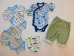Baby Boy Clothes Lot 0-3 Month Winter Shirts Pants Jackets Romper Pjs