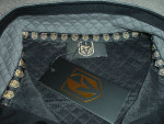 Vegas Golden Knights Quarter Snap Pullover Jacket Size L Gray New NIP
