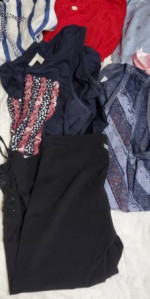 Many Womens Shirts Tank Tops Long Sleeves also Nice Stuff 18 Item Lot