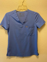 Lot of 5 Size Small Women’s Scrub Tops Multiple Brands