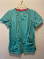 Lot of 5 Size Small Women’s Scrub Tops Multiple Brands