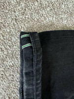 Made in USA Left field NYC Black Selvedge Jeans 32x30 + Uniqlo Selvedg