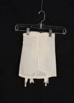 Vintage 1950's WARNERS NEVER WORN, Tag, Yellow Girdle 4 Garters Small