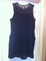 NWT SUPERDRY NAVY DRESS Sz LARGE NEW w TAGS