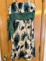 Like New BCBG MAXAZRIA Silk Strapless Dress, Size 6
