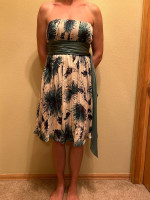 Like New BCBG MAXAZRIA Silk Strapless Dress, Size 6